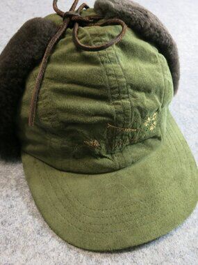 M. Millers Vintage Hat Cap Cabbie Newsboy Ear Warmers Winter Lined Headwear